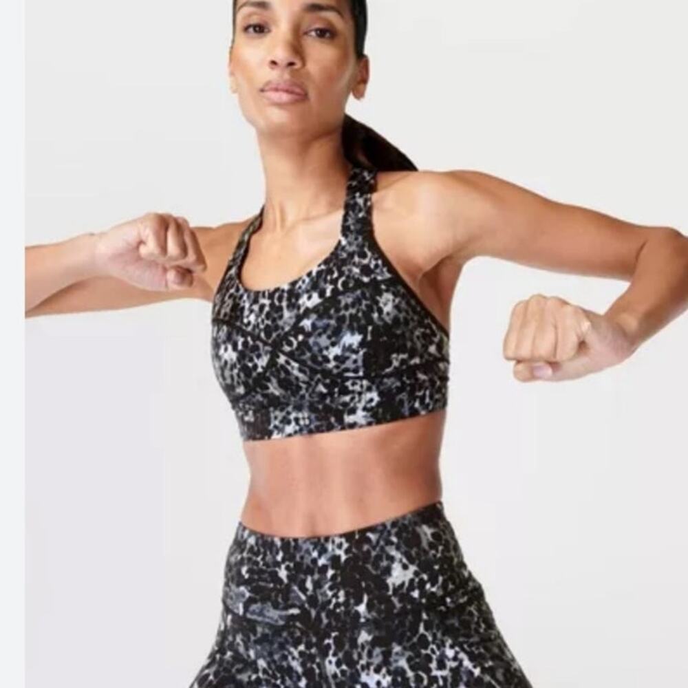 Sweaty Betty Black Sports Bra size S